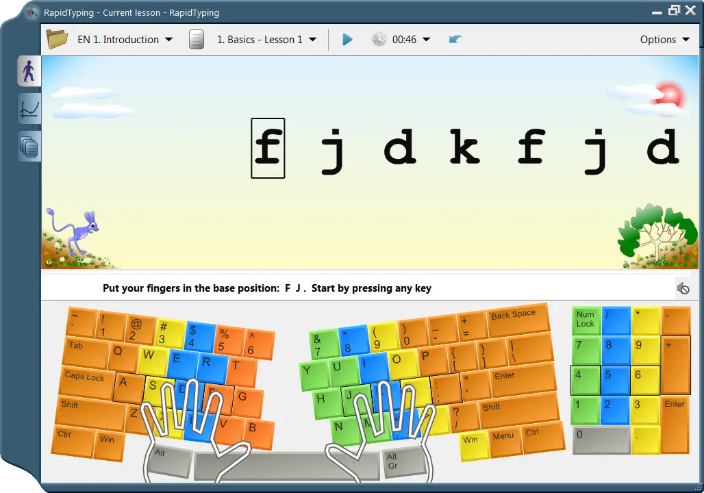 typing tutor free software